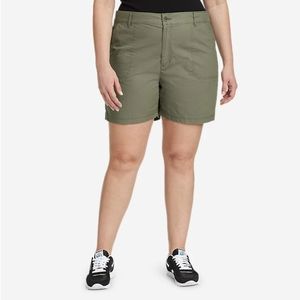 EDDIE BAUER | Women's Adventurer Stretch Ripstop Shorts | 6 Tall
